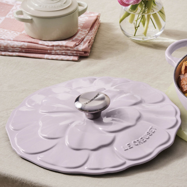 Le Creuset Signature Enameled Cast Iron Petal Braiser, 2.25 Le Creuset Signature Enameled Cast Iron Petal Braiser, 2.25